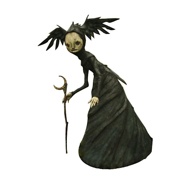 Halloween dekoration utomhus harts häxa staty hantverkstillbehör