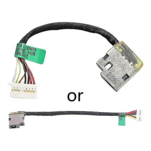 Til DC Power Jack Socket Stik Opladningsport Med Kabel Til HP Pavilion X360