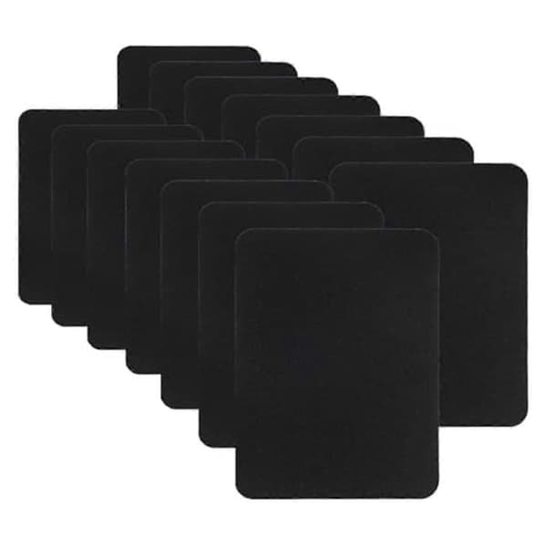 Strykelapper, 29 deler strykelapper for klesreparasjon jeans 4,9 x 3,7 tommer (flerfarget)