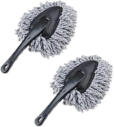 2-pakning Supermyk Mikrofiber Bil Dash Duster Børste for Bilrengjøring