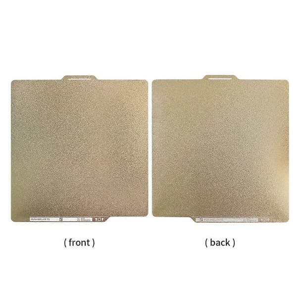Til X1 P1S P1P Byggeplade PEI Seng Tekstur Dobbeltsidet Fjederstål 257x257MM til Lab P1 3D Printer