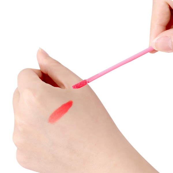 50 stk Lip Brush Mascara Applikator HVIT