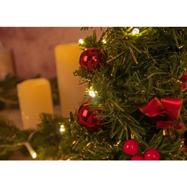 decorative Christmas tree with 20 LEDs in warm white, approx. 25 cm high