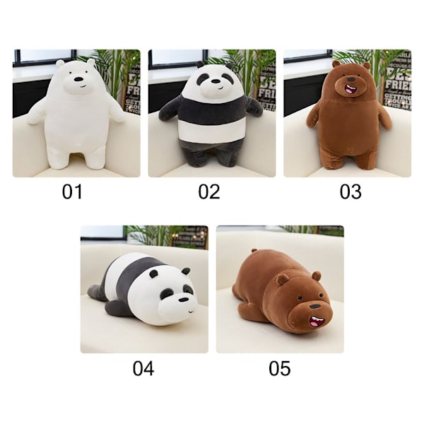 Plysjlegetøj 40 cm Kawaii We Bare Bears