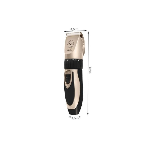 Hundtrimmer 5 Steg Justerbar gold