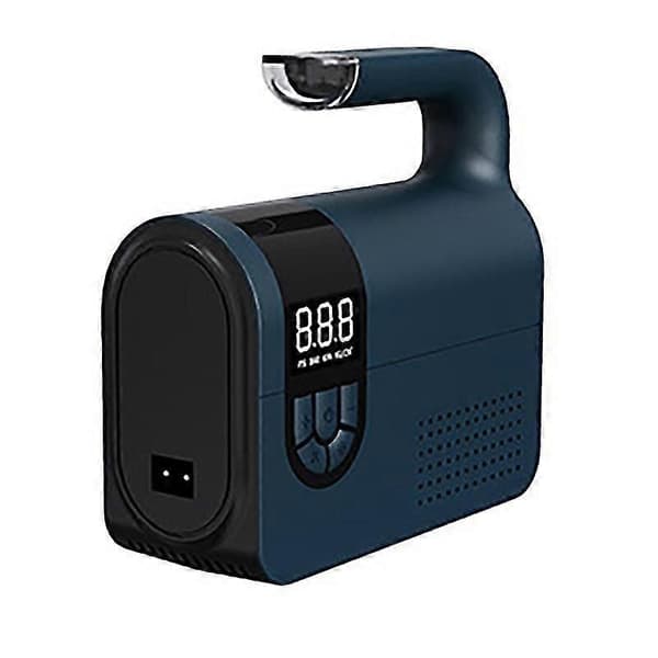 Däckpump för bil 12V DC Bärbar luftkompressor för bildäck med LED-ljus Digital luftpump F