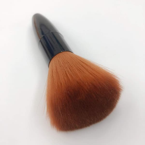 Rouge børste rouge busk sort farve rouge børste lille makeupbørste til rouge Sunmostar