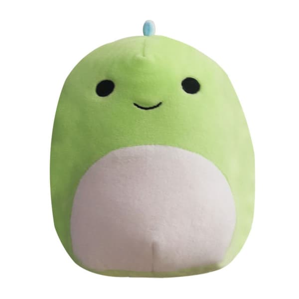 20-25cm Squishmallow Tygdocka Kudde VIHREÄ DINOSAURUS VIHREÄ