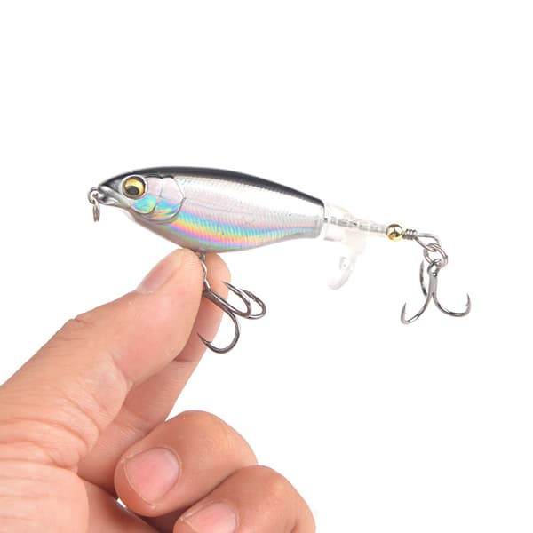 Kunstig agn spin jig sett 6g bass agn 6 stykker