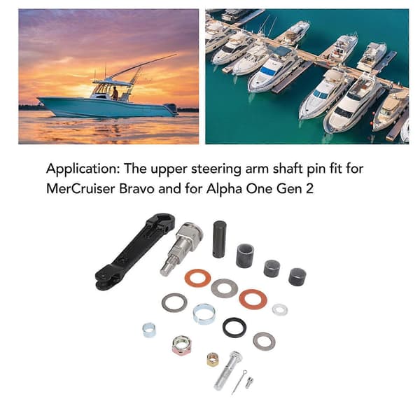20 STK Øvre Gimbal Styrestang Stift Langvarig Brug 866322A01 til MerCruiser Bravo Alpha One Gen 2
