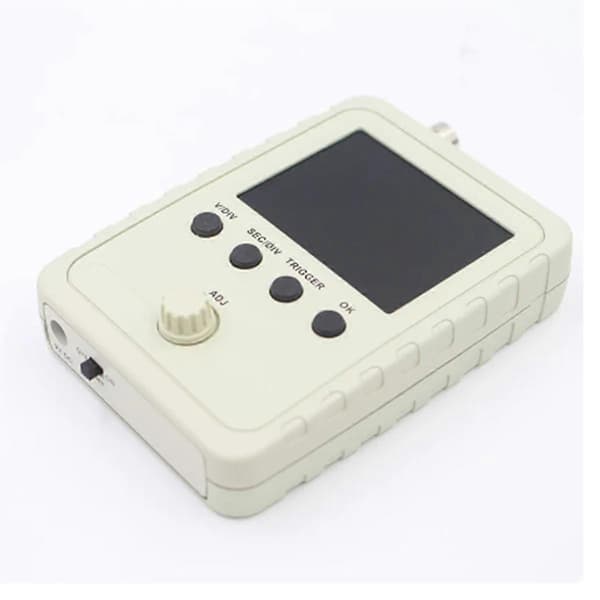 För digitalt fickoscilloskopkit 1MSa/S 200KHz analog bandbredd stöder 80KHz PWM och firmwareuppdatering EU-kontakt