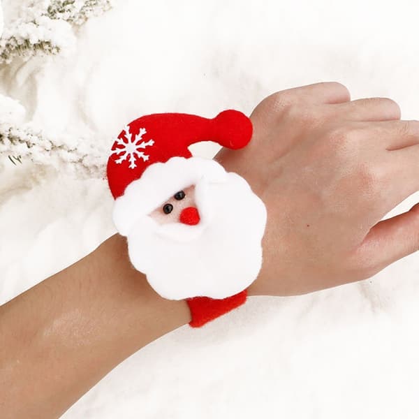 Christmas Cartoon Clap Ring Armband