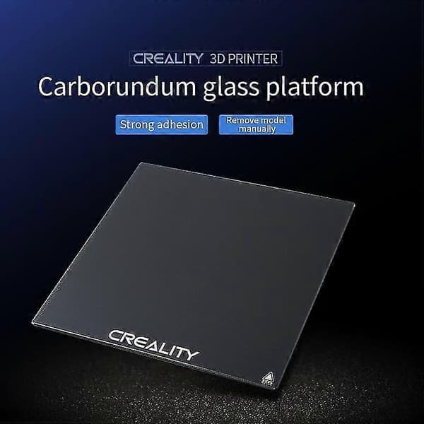 Creality Carborundum Glasplade Platform Opvarmet Byggeflade til Ender-3 3D Printer Del