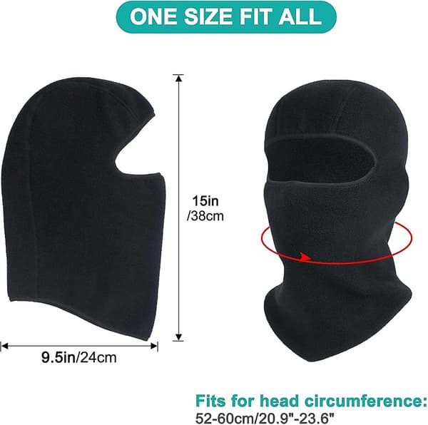 Vinter varm cap. Tjock fleecemask halsskydd Cap för att hålla värmen