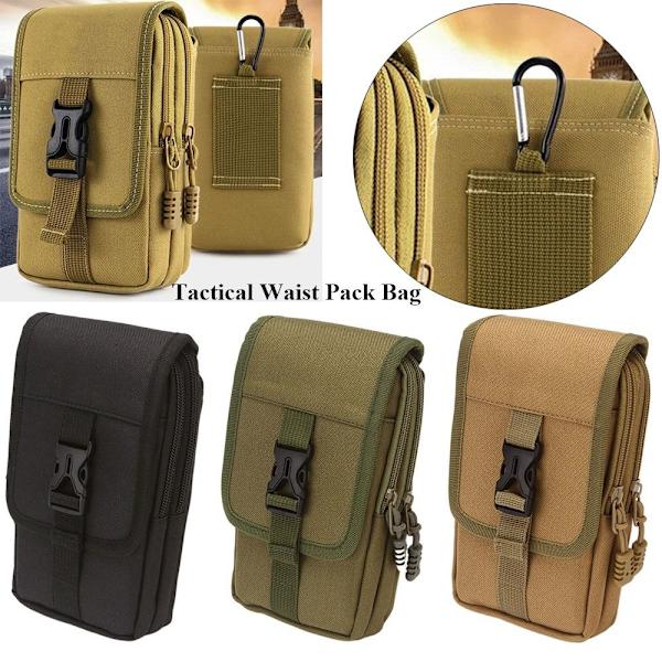 Tactical Molle -taskut Pieni tasku KHAKI