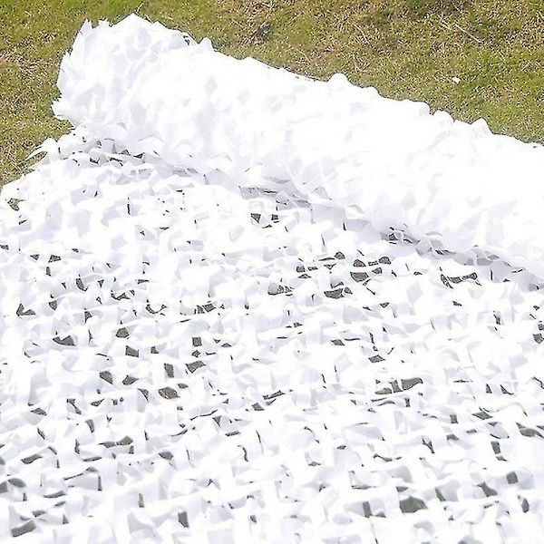 Camo Nät Solskydd Kamouflage Nät Persienner Uteplats Mesh Nät för Camping Skytte Jakt Blue 3m by 3m