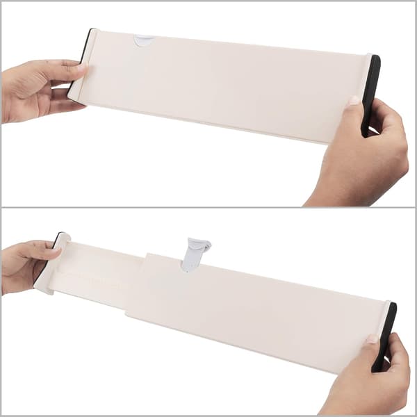 Modulära Plastlådeavdelare (2-pack) - 37,5 x 10 cm - Expan