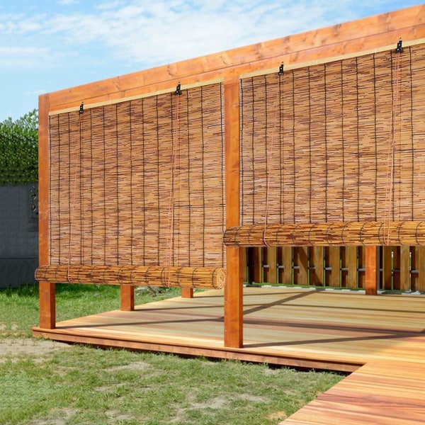 Retro bambu ruusu bambu ruusumarkkinat kauppa Bamboo Store Outdoor Terrac