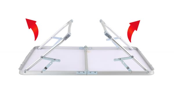 Fällbart bord campingbord multifunktionellt bord marknadsbord tapetseringsbord