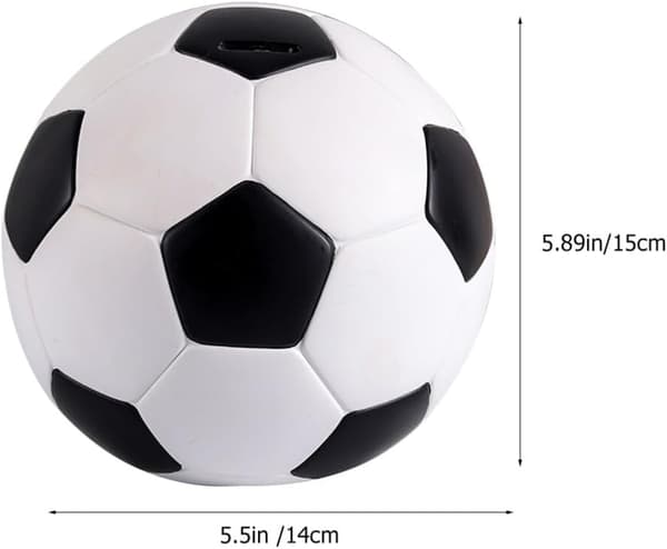 Fodbold sparegris, tegneserie sparegris, julegave