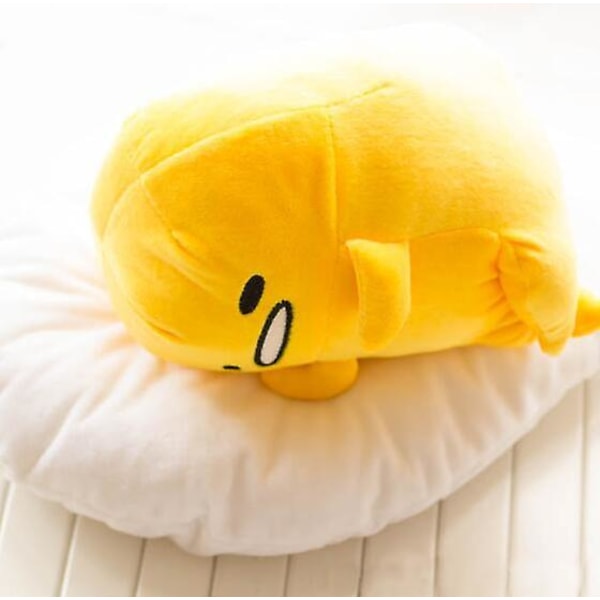 Yh-40*30cm Gudetama Lazy Egg Egg Jun Plyschleksak Äggula Side lying