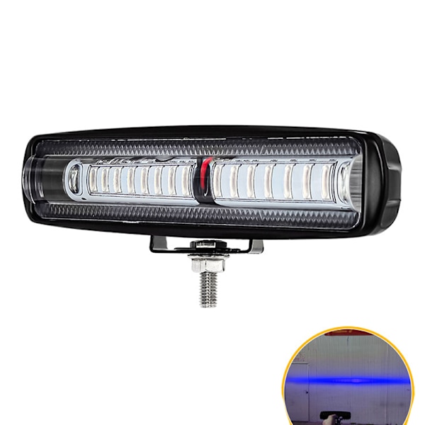 15 LED gaffeltruck RØD Linje Varsellampe Sikkerhetsarbeidslys Red