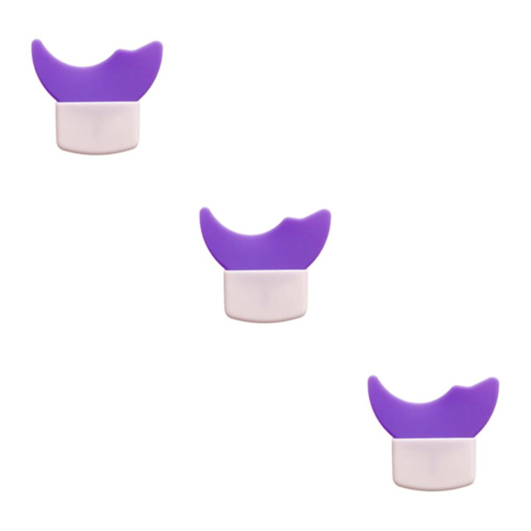 2/3/5 Multifunktion Eyeliner Stencils Silikon Mall Lazy Purple 5.7 x 5cm 3Set