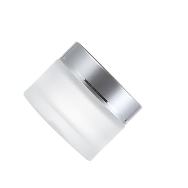 1/2/3/5 Multipurpose Matt Cosmetic Face Jar - Hållbar och silvery 50g,1 5PCS