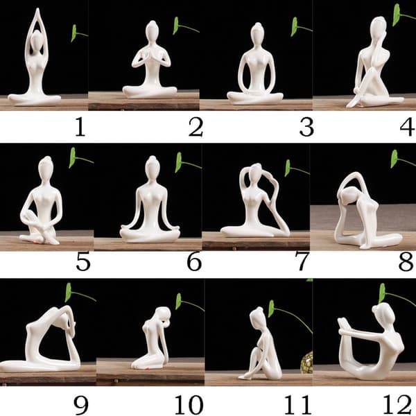 prydnad yoga figur