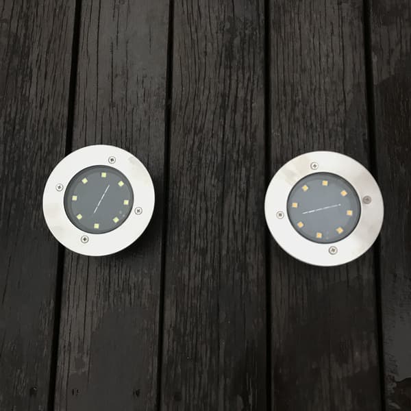 8LED Landskabslys LED Vandtæt Underjordisk Lys Udendørs