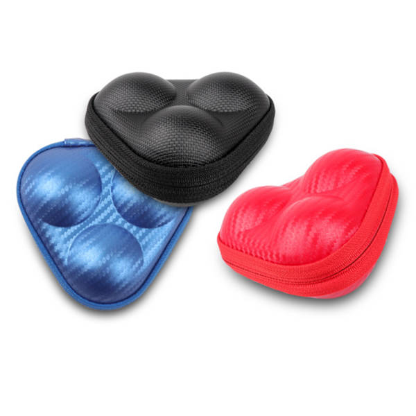Utsökt bordtennisboxbehållare 3 pingisbollar Förvaring för case måste ha föremål för idrottare utomhus inomhussport Blue
