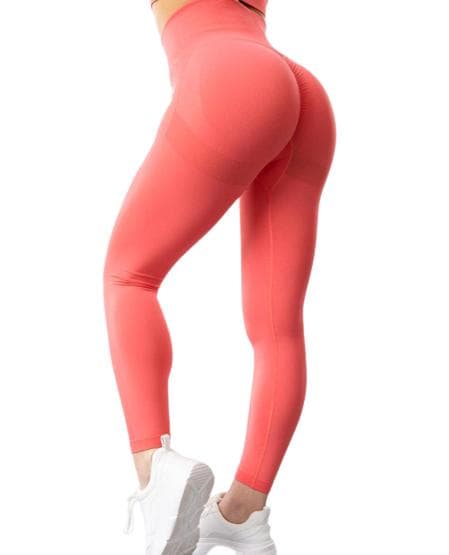 Koralli Saumattomat Tightsit Leggingsit M pink Korall Medium