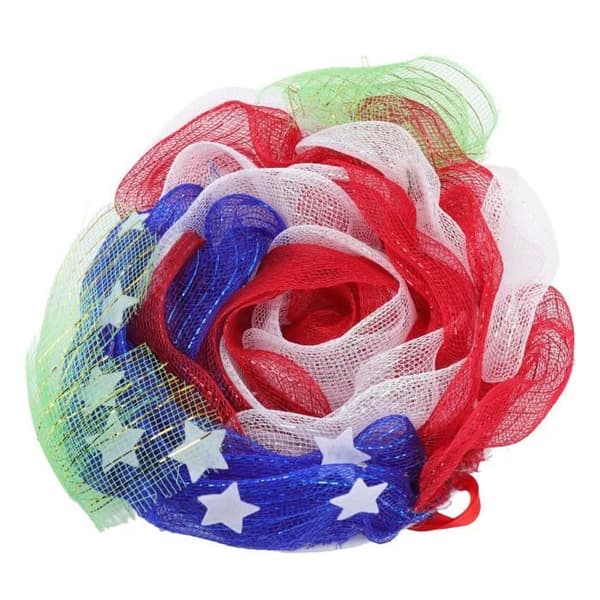 HURRISE Wreath American Decor - 4 juli Väggdekoration