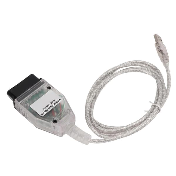 J2534 MINI VCI-kabel plast OBD2 diagnostisk ledning for KLine ISO 9141, KWP 2000 ISO 142304