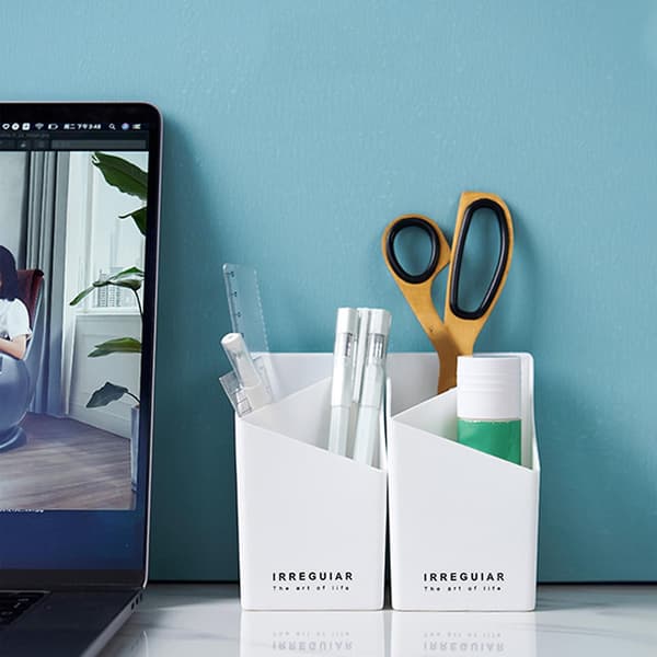 Creative Ruler Pennhållare Förvaringslåda Skrivbordspapper Förvaring
