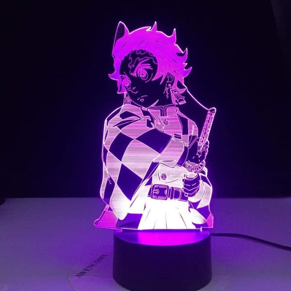 Anime Lamp Night Light Illusion Light Demon Slayer Tanjiro K