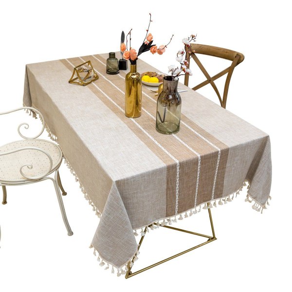 Tofs duk Torka rent bomull och linne duk 140*180cm