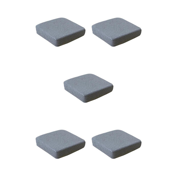 1/2/3/5 Vaskbart Støvtæt Betræk Stilfuldt og praktisk Grey 10cm 5PCS