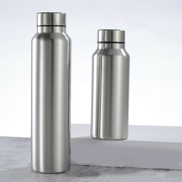 2021 650/1000 ml rostfritt stål sportvattenflaska termosmugg Leak_proof termosmugg enkelvägg