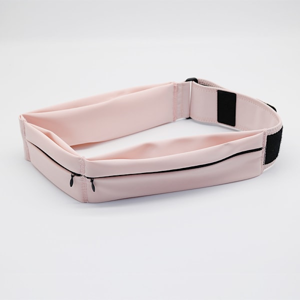 Multifunktionell löpväska för utomhussport midjeväska Pink L