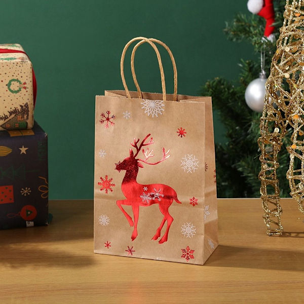 5 st julpapperspåse presentförpackningar STIL 9 STIL 9 Style 9