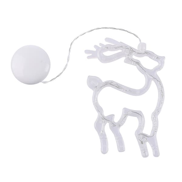 5 stk LED julelys, vindu sugekopp lysekrone