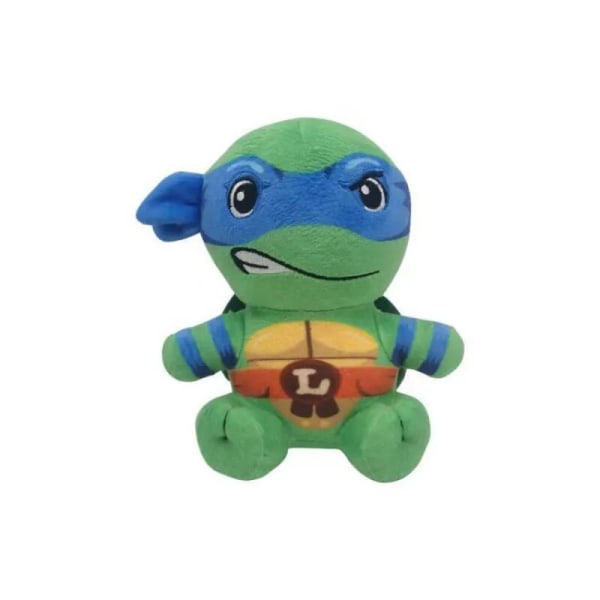 16cm Teenage Mutant Ninja Turtles Plush TMNT Leonardo Raphael Michelangelo Donatello Plushie Doll Stuffed Animal Toy Purple