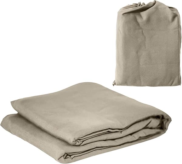 Portable Anti-Dirt Camping Reiselaken - Khaki, Lett og