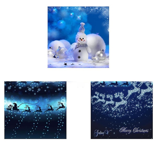 Ambient Lighting Halloween Christmas Festlig lysboks Christmas Style II 10*10*10cm