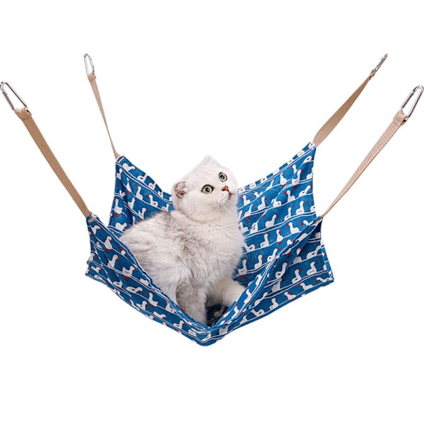Kissanhäkki Riippumatto Lemmikkieläinten Riippusänky Keinuva Lepotuoli Hengittävä Mukava Häkkisänky Kissanpennulle Plutus Cat