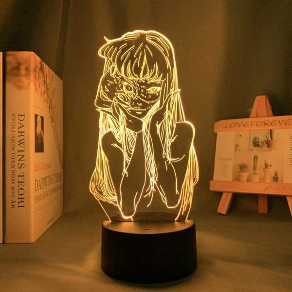 Anime 3D-lampa Junji Ito Collection Tomie för sovrumsinredning N