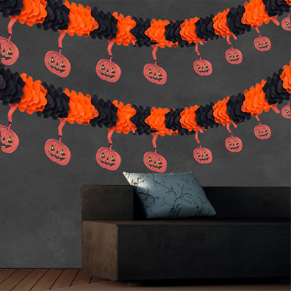 Halloween spøkelsesfestival blomsterring dag dekorasjon Halloween par