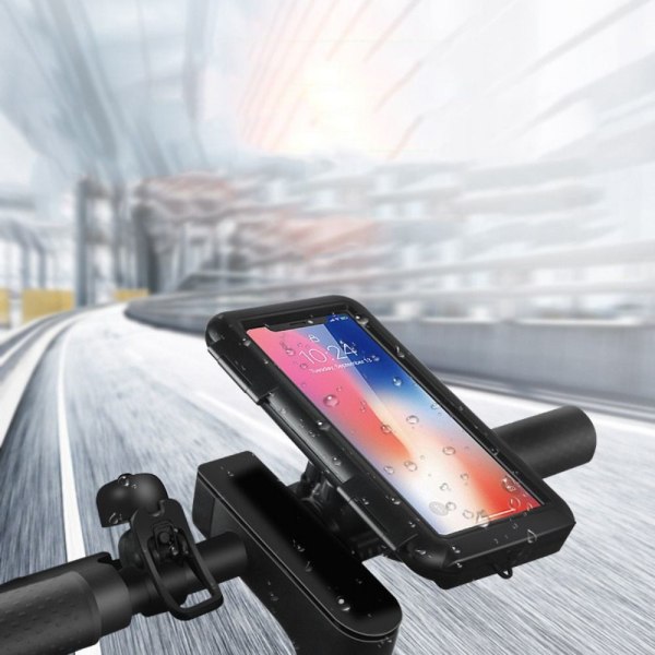 Vattentätt phone case Cykel Motorcykel Telefonhållare Mobiltelefon