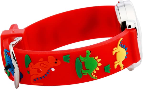 Watch ( case röd liten dinosaurie), vattentät 3D söt